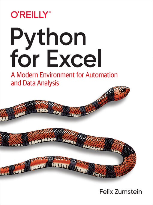 Title details for Python for Excel by Felix  Zumstein - Available
